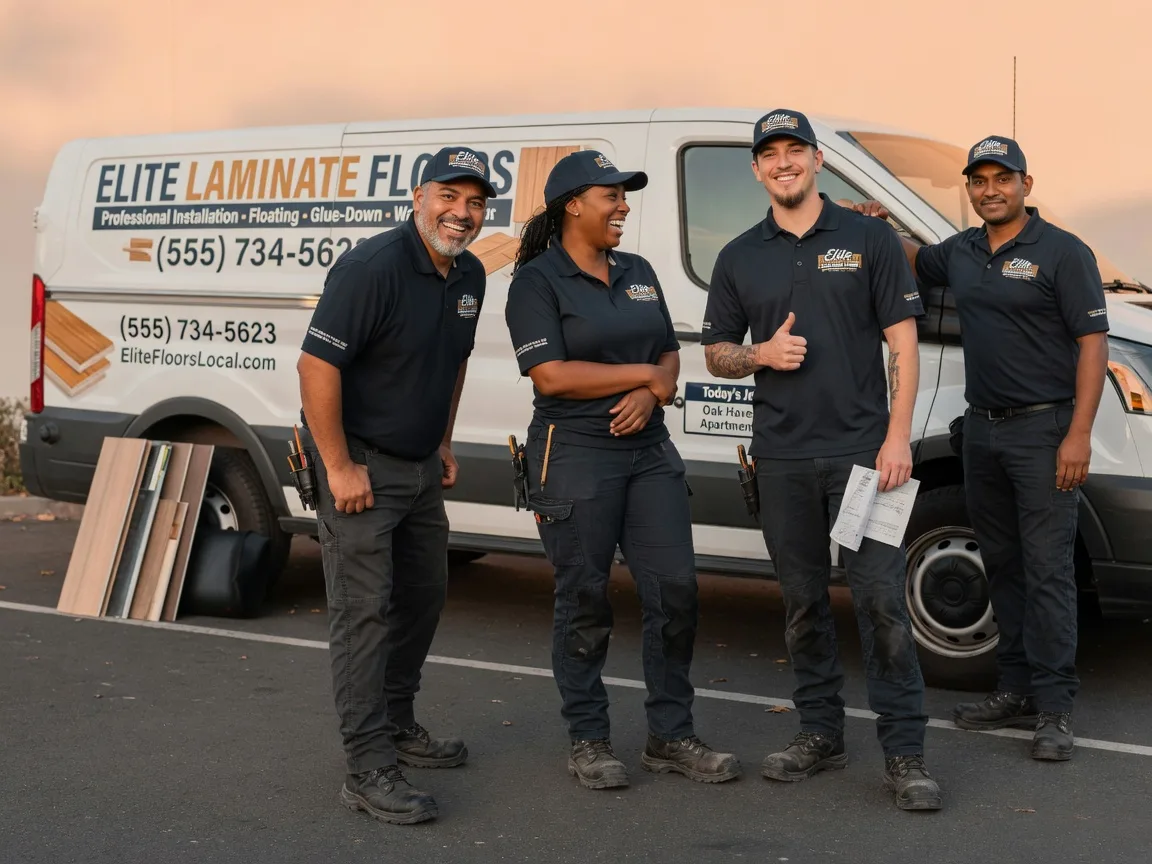 Laminate flooring installation company in Vici, OK